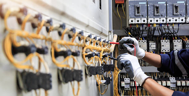Professional Electrician technician working in Newport, SC